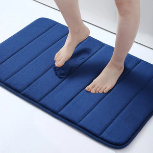 Silicone Non-Slip Memory Foam Super Absorbent Quick Dry Rug