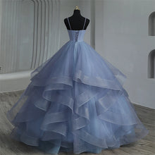 Y&M Novias Ruffled Spaghetti Strap Quinceanera Dress