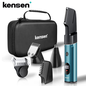 Kensen Rechargeable LED Display Electric Beard Trimmers