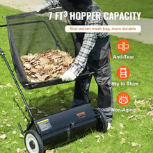 26" Leaf & Grass Push Lawn Sweeper