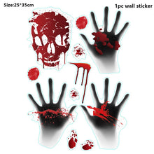 Halloween Bloody Wall Stickers Decorations