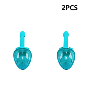 Full Face Snorkel Mask 180 Degree Panoramic View for Kids