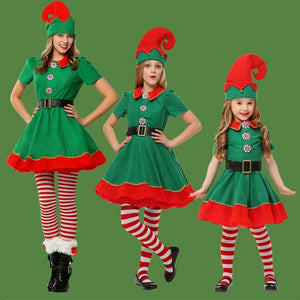 Christmas Elf Costume Set