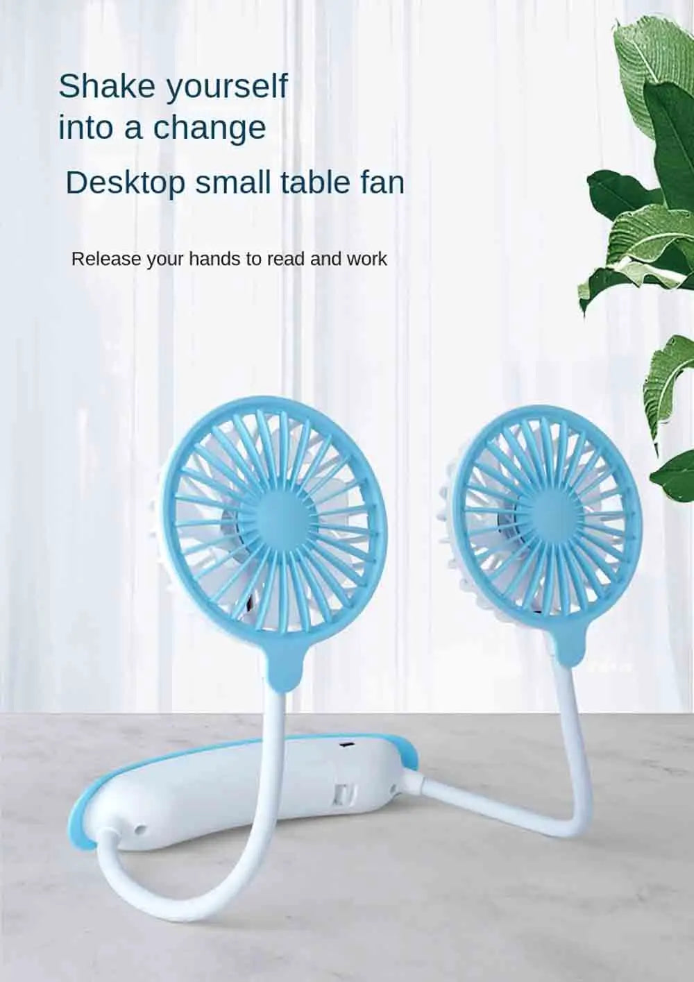 Neck Hanging Mini Travel Fan