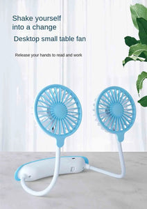 Neck Hanging Mini Travel Fan