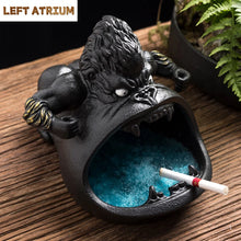 Creative Ceramic Gorilla Ashtray