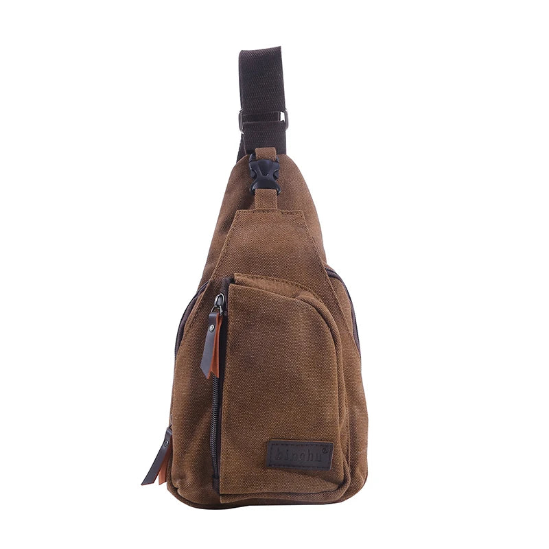 Vintage Canvas Shoulder Sling Bag
