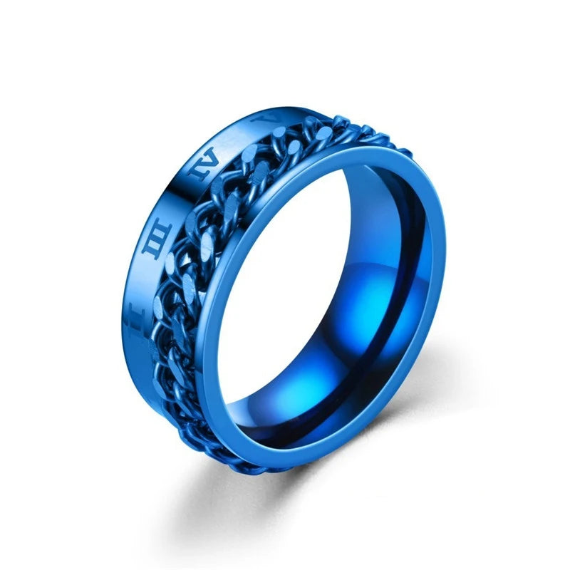 Titanium Steel Rotatable Chain Ring