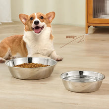 Large Capacity Stainless Steel Pet Feeding Bowl