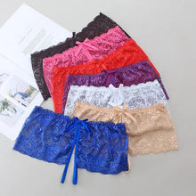 Erotic Open Crotch Lace Briefs