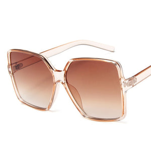 Oversized Gradient Designer Sunglasses