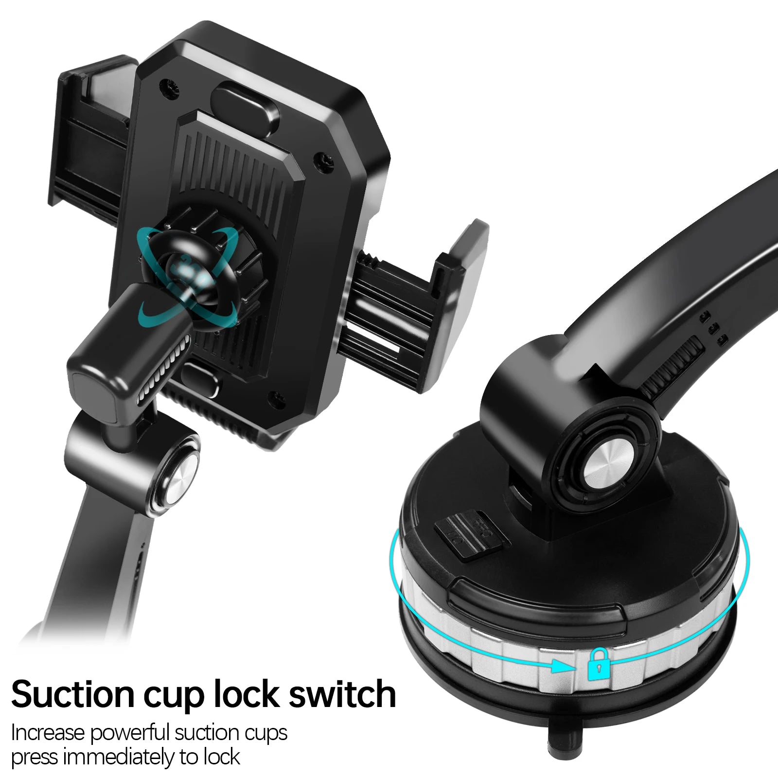 360 Rotation Universal Cell Phone Holder Stand
