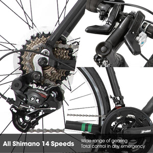 Hiland Aluminum Road Bike