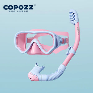 COPOZZ Kids Full Face HD Anti Fog Snorkel Mask