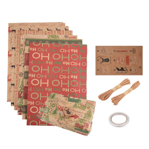 Upgraded 6 Pack Wrapping Paper Sheets