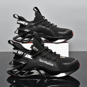 Breathable Designer Print Sneakers