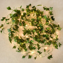 Green Leaf Ivy Vine With LED Lights String