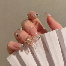 24pcs Mid Length Removable Wear Full Cover Nails