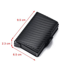 Antitheft Double Rfid Blocking Wallet