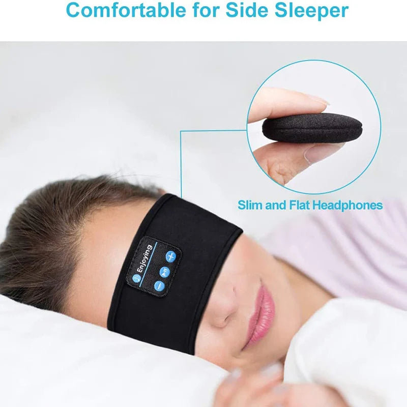 Fone Bluetooth  Elastic Wireless Music Eye Mask Headband
