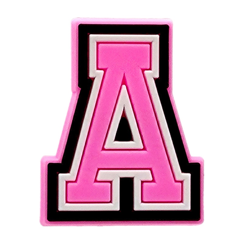 Letter Accented Sandal Charms