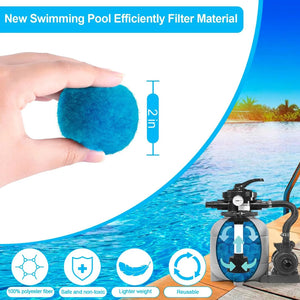 Upgraded And Efficient to Sand Reusable Environmentally Friendly Filter Ball