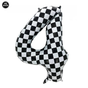 40'' Number Racetrack Balloons