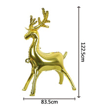 Golden Reindeer Foil Balloon