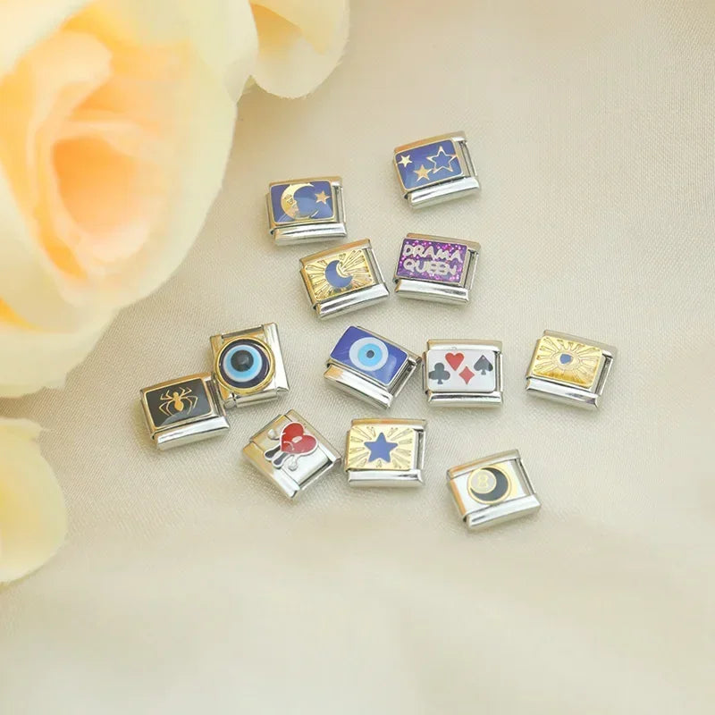 Stainless Steel Charm Bracelet