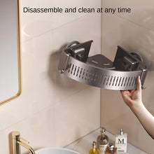 Vacuum Suction Cup Bathroom Shelf Wall Mounted No Drilling