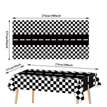 Racing Birthday Decorations Tableclothb