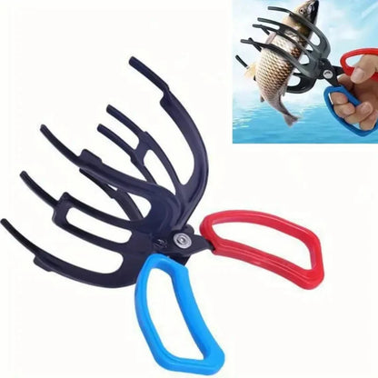 3-claw Fish Gripper Anti-slip Portable Fishing Tool