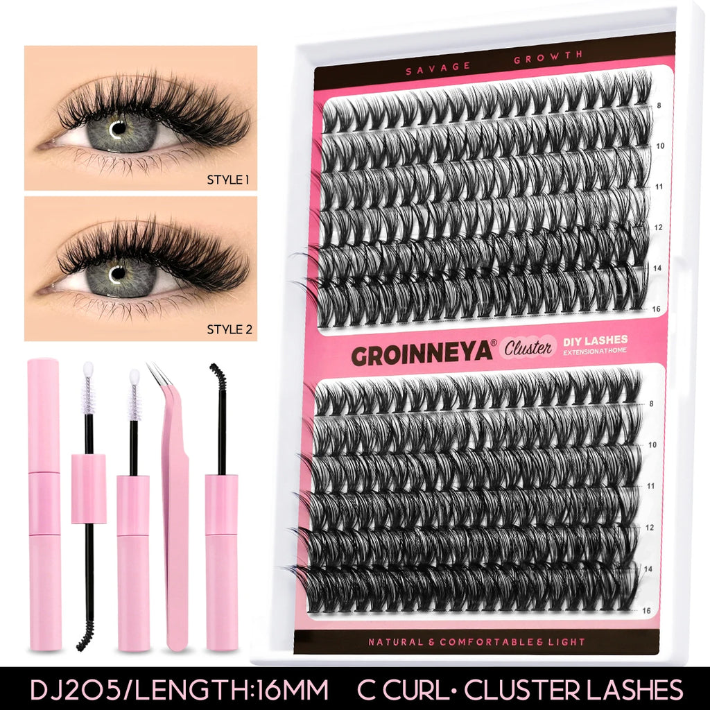 Lash Extension Kit With Lash Bond and Seal Makeup Tools