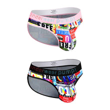 Racing Flag Plaid Printed Breathable Soft Briefs