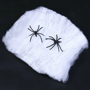 Artificial Spider Web Halloween Decoration