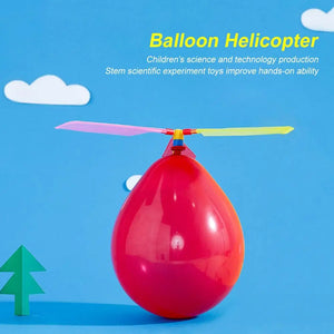 Science Experiment Balloon Helicopter Kit