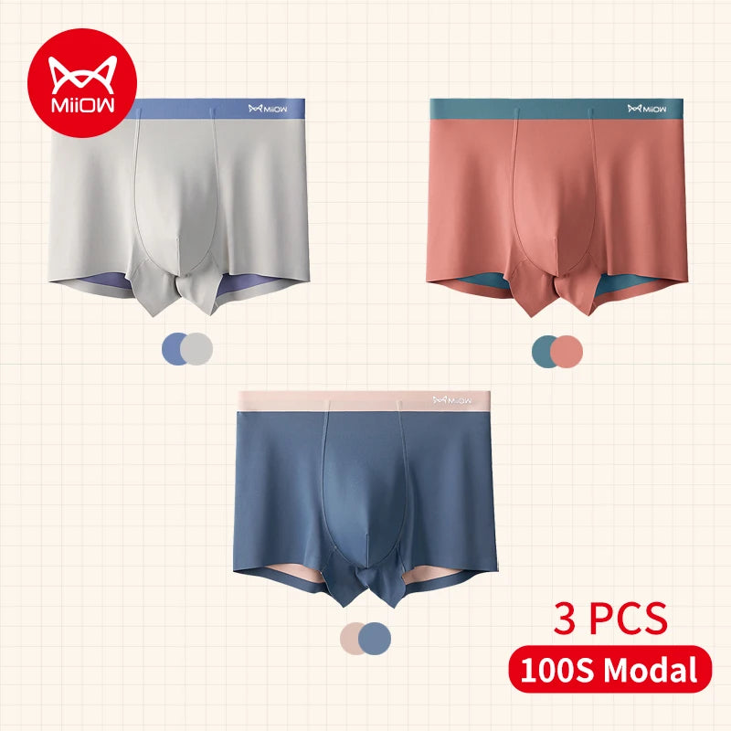 MiiOW Silky Antibacterial Boxers