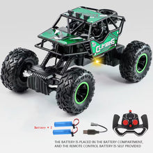 1:16 2WD Car with LED Light 2.4G 20KM/H High Speed Off-Road Climbing Remote Control Car