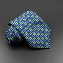 Silk 7.5cm Soft Colorful Novelty Necktie