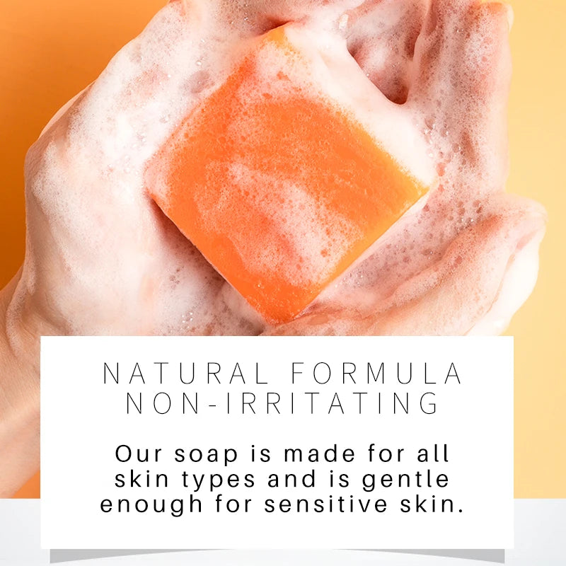 Turmeric Soap For Dark Spot Deep Cleaning Natural Handmade Soap