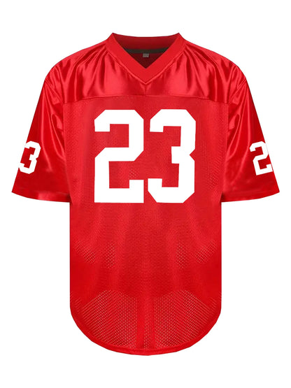Mesh Embroidered Football Jersey