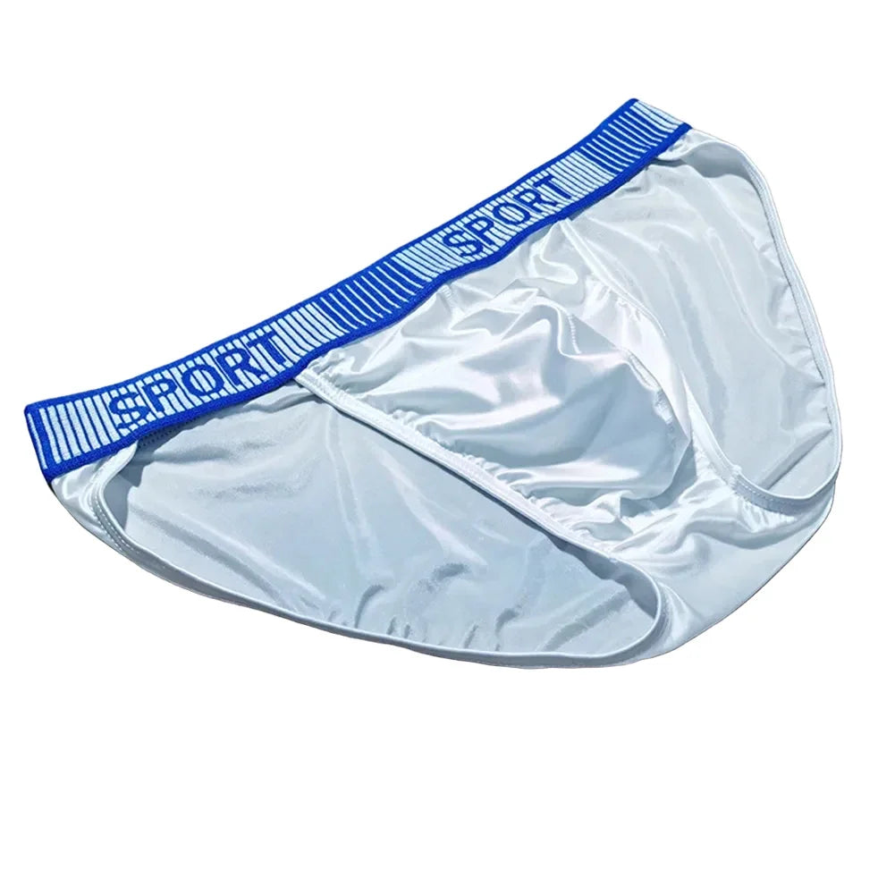 High Fork Mid Waist Elastic Breathable Briefs