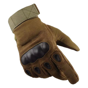 Super Fiber Leather Hard Shell Tactical Gloves