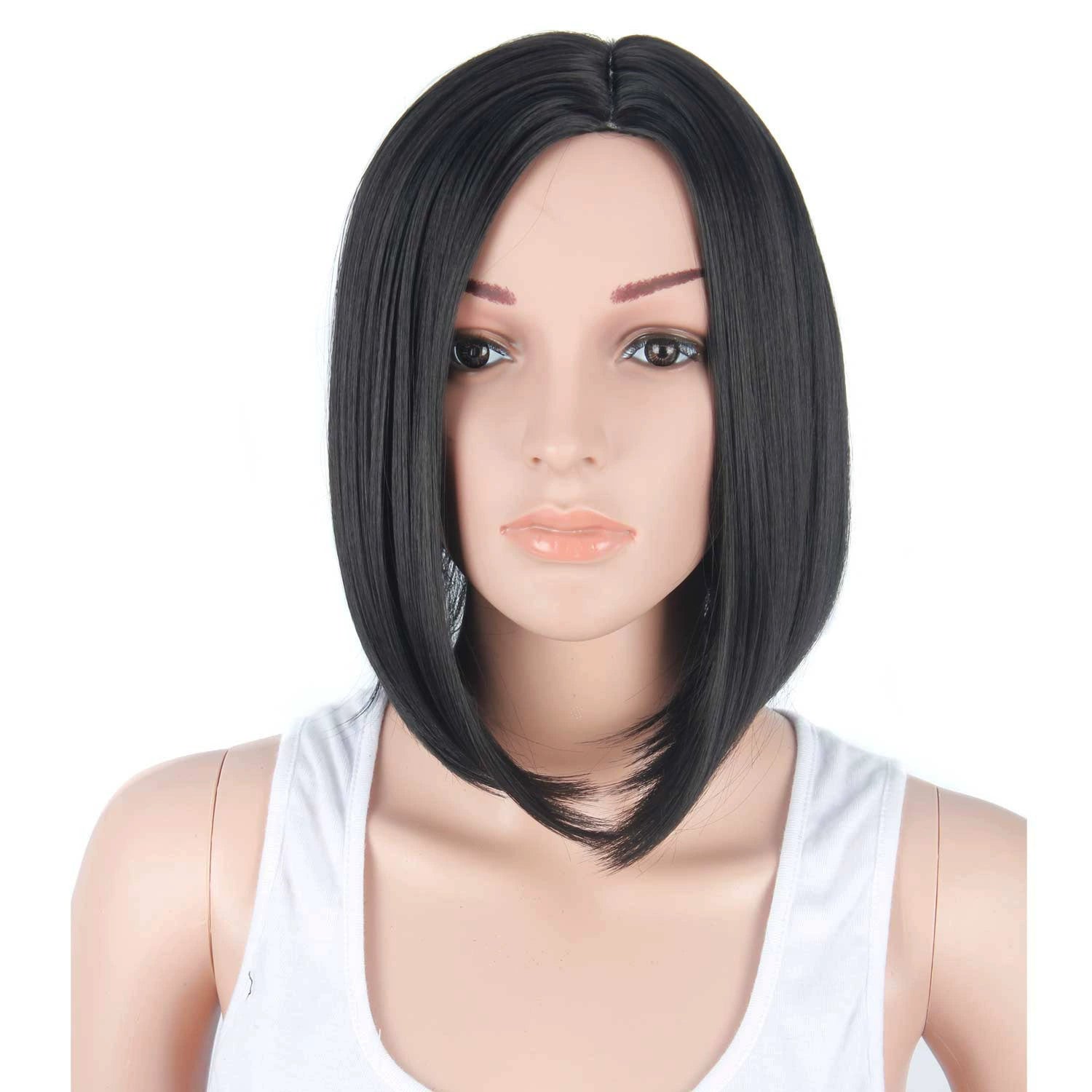 Colorful Short Straight Hair Wig