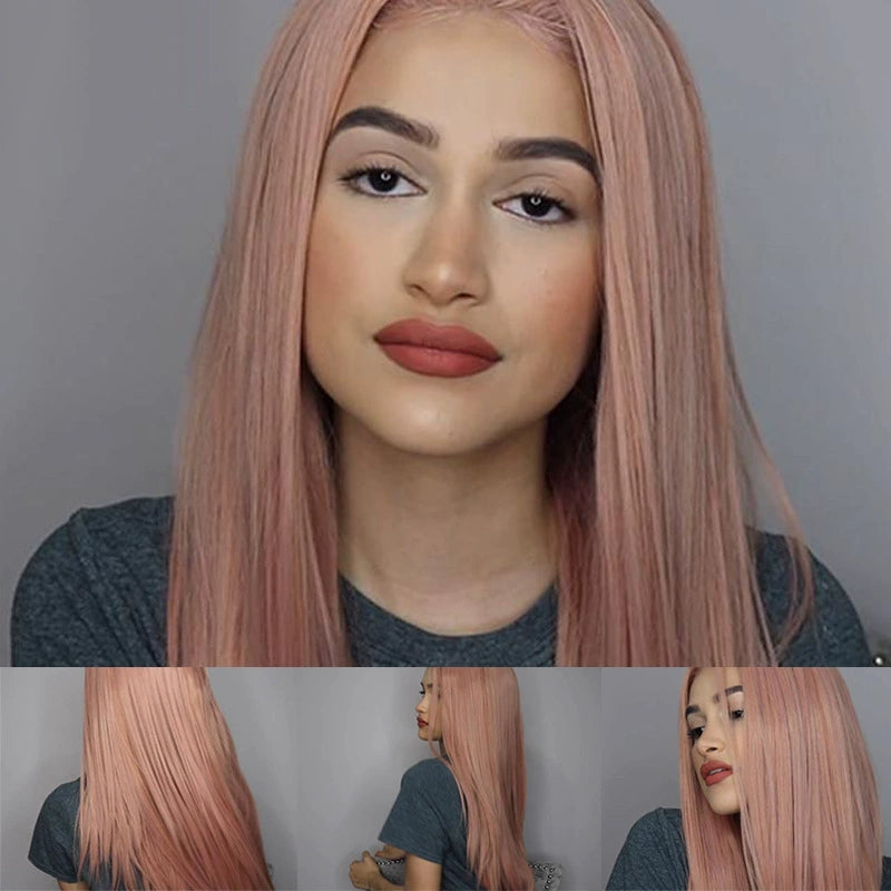 Colorful Short Straight Hair Wig