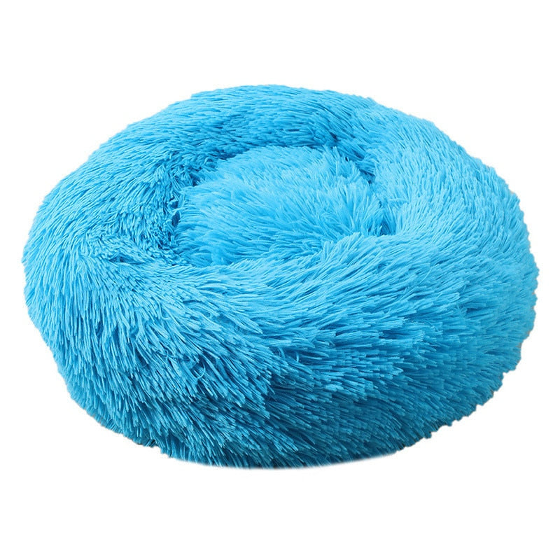Comfortable Donut Shape Ultra Soft Washable Cushioned Bed