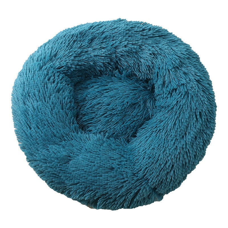 Comfortable Donut Shape Ultra Soft Washable Cushioned Bed