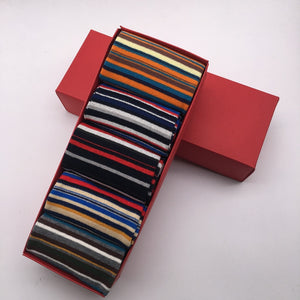 Latest Design Striped Multi-pack Cotton Socks