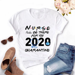 Nurse is Hero Print T-shirts