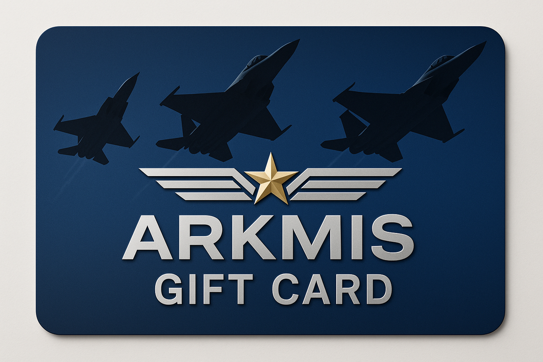 Air forced themed gift card for ArkMis.com